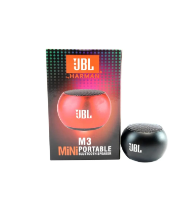 JBL M3 MINI BLUETOOTH SPEAKER-Bluetooth speaker-Mini portable speaker-Wireless bluetooth speaker-Loud and clear sound-Rechargeable bluetooth speaker-Original good quality speaker-Memory card supported-ADvanced technology bluetooth speaker-Mini speaker