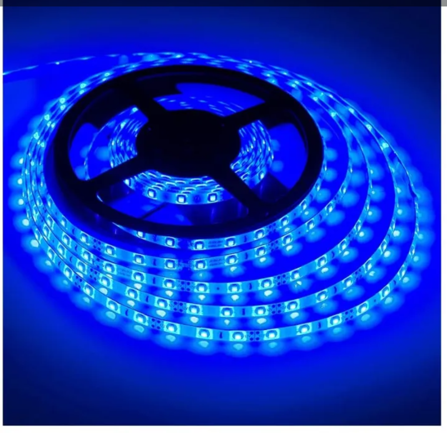 New Rgb Led Strip 5 Meter Top Quality With Remote And 12v Power Supply (multicolor)